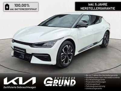 Gebraucht Kia EV6 GT-Line 239 kW (325 PS) 2023 Weiss / snow white pearl (metallic) SUV
