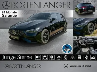 Gebraucht Mercedes CLA250e AMG Line Premium Plus 218 PS (160 kW) 2025 Schwarz Coupé