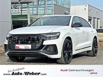 Second-hand Audi Q8 S-Line 340 CP (250 kW) 2023 Alb SUV