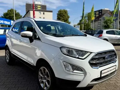Gebraucht Ford Ecosport Titanium 125 PS (91 kW) 2019 Frostweiß SUV