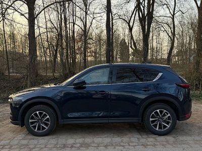 Gebraucht Mazda CX-5 Sports-Line 194 PS (142 kW) 2021 Blau SUV