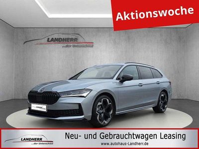 Neu Skoda Superb SportLine 193 PS (141 kW) 2025 Aluminuim silber Kombi