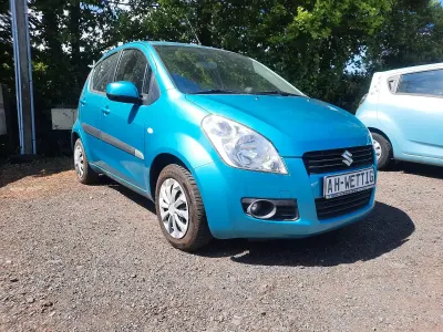 Gebraucht Suzuki Splash 65 PS (47 kW) 2009 Blau Kleinwagen