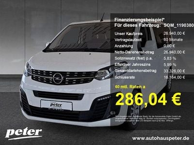 Gebraucht Opel Zafira Life Selection 144 PS (105 kW) 2021 Jade weiss/arktis weiss Van / Kleinbus