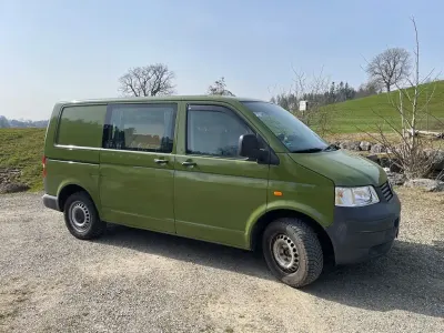 Gebraucht VW T5 86 PS (63 kW) 2007 Grün Van