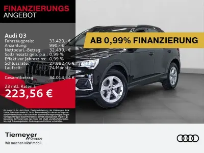 Gebraucht Audi Q3 Advanced 150 PS (110 kW) 2025 Schwarz SUV