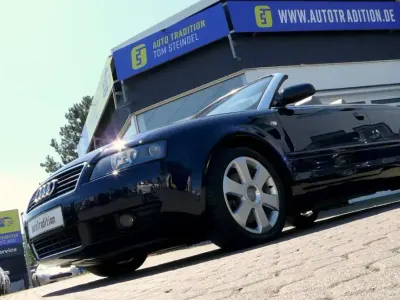 Gebraucht Audi A4 Cabriolet 170 PS (125 kW) 2003 Noroblau perleffekt lz5j Cabrio