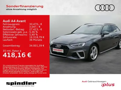 Gebraucht Audi A4 S-Line 265 PS (194 kW) 2023 Daytonagrau perleffekt Kombi