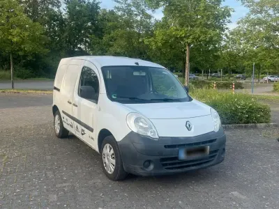 Gebraucht Renault Kangoo 70 PS (51 kW) 2010 Weiß Van / Kleinbus
