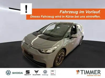 Gebraucht VW ID.3 Pro 106 kW (145 PS) 2022 Mondsteingrau schwarz Kleinwagen