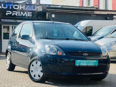 Gebraucht Ford Fiesta Style 69 PS (50 kW) 2008 Blau Kleinwagen