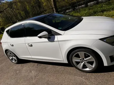 Gebraucht Seat Leon FR 122 PS (89 kW) 2014 Weiß Limousine
