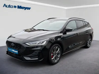 Gebraucht Ford Focus ST-Line X 125 PS (91 kW) 2023 Schwarz Kombi