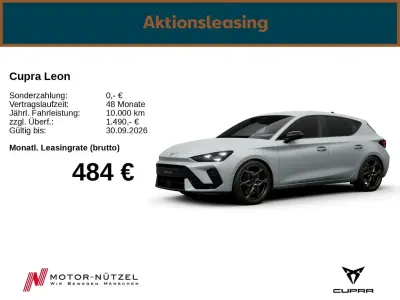 Neu Cupra Leon VZ 272 PS (200 kW) 2026 Weiß Limousine