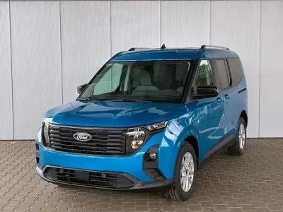Neu Ford Tourneo Courier Titanium 125 PS (91 kW) 2026 Blau Van / Kleinbus