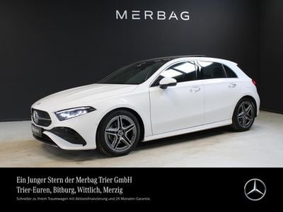 Gebraucht Mercedes A180 Advanced 116 PS (85 kW) 2024 Unilack polarweiß Limousine