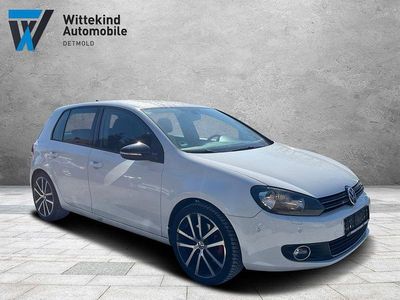 Gebraucht VW Golf VI Highline 160 PS (117 kW) 2010 Weiß Kleinwagen
