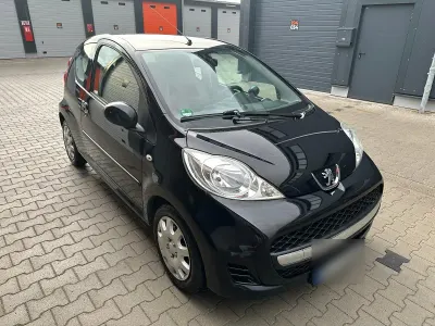 Brugt Peugeot 107 Style 68 HK (50 kW) 2010 Sort Hatchback