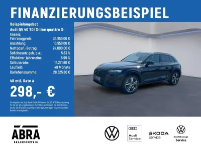 Gebraucht Audi Q5 S-Line 204 PS (150 kW) 2022 Schwarz SUV