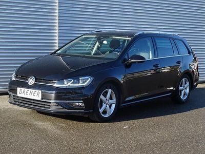 Deep black perleffekt Gebraucht 2017 VW Golf VII Highline Kombi | 17.790 € (Etwas zu teuer)