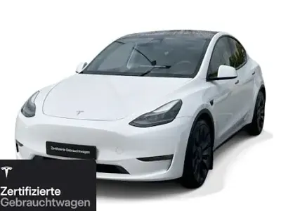 Gebraucht Tesla Model Y Performance 321 kW (437 PS) 2023 Weiß SUV
