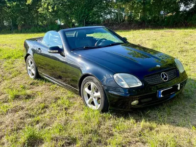 Gebraucht Mercedes SLK200 163 PS (119 kW) 2001 Schwarz Cabrio