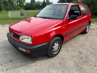 Gebraucht VW Golf III 75 PS (55 kW) 1992 Rot Kleinwagen
