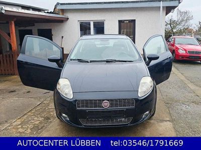 Gebraucht Fiat Grande Punto Dynamic 77 PS (56 kW) 2009 Blau Kleinwagen