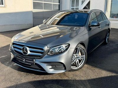 Grau Gebraucht 2018 Mercedes E400 AMG Limousine | 35.990 € (Etwas zu teuer)