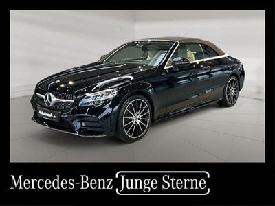Gebraucht Mercedes C200 AMG 184 PS (135 kW) 2022 Unilack schwarz uni Cabrio