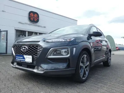 Gebraucht Hyundai Kona Style 177 PS (130 kW) 2019 Grau SUV