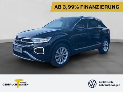 Gebraucht VW T-Roc Style 150 PS (110 kW) 2023 Schwarz SUV