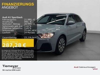 Gebraucht Audi A1 Sportback Advanced 116 PS (85 kW) 2025 Grau Kleinwagen