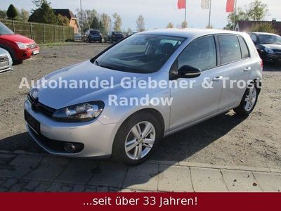 Gebraucht VW Golf VI Match 122 PS (89 kW) 2012 Silber Kleinwagen
