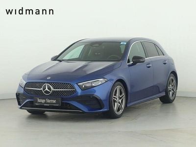 Usata Mercedes A200 AMG line Plus 163 CV (119 kW) 2024 Blu Berlina
