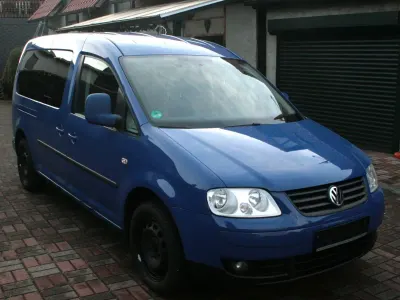 Gebraucht VW Caddy Maxi Life 105 PS (77 kW) 2009 Blau Van / Kleinbus