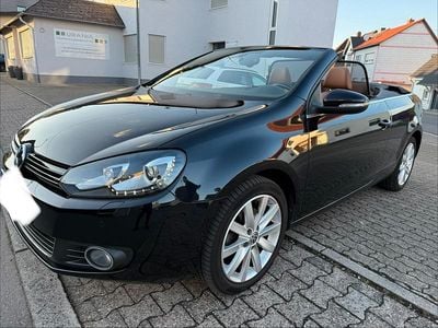 Gebraucht VW Golf Cabriolet 105 PS (77 kW) 2012 Schwarz Cabrio