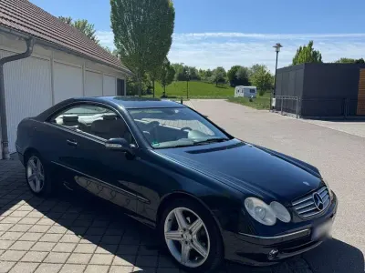 Gebraucht Mercedes CLK200 Elegance 163 PS (119 kW) 2005 Blau Coupé