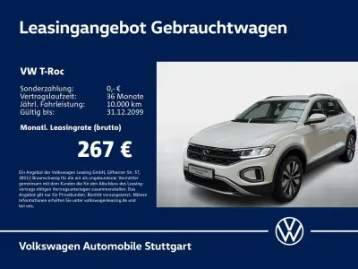 Gebraucht VW T-Roc Move 110 PS (80 kW) 2023 Pure white SUV