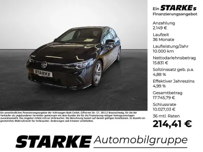 Brugt VW Golf VII R-line 150 HK (110 kW) 2021 Sort Hatchback