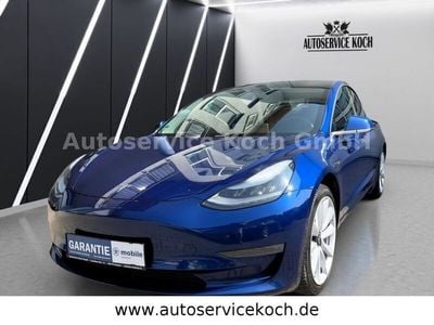 Blau Gebraucht 2020 Tesla Model 3 Long Range AWD Limousine | 25.400 € (Fairer Preis)