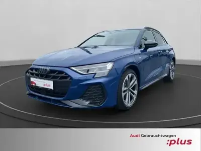 Brugt Audi A3 S-Line 204 HK (150 kW) 2025 Blå Sedan