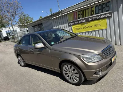 Brugt Mercedes C320 Elegance 224 HK (164 kW) 2008 Beige Sedan