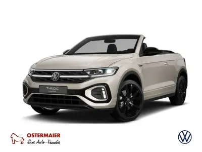Neu VW T-Roc Cabriolet R-line 150 PS (110 kW) 2025 Schwarz Cabrio