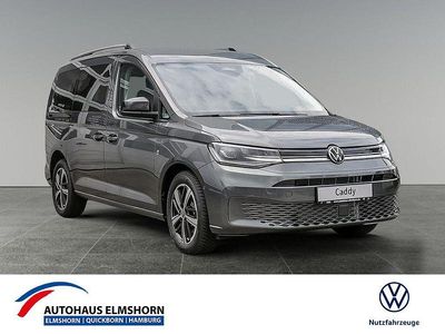 Neu VW Caddy Maxi Goal 122 PS (89 kW) 2025 Indiumgrau Van / Kleinbus
