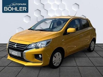 Second-hand Mitsubishi Space Star Spirit+ 80 CP (58 kW) 2021 Galben Hatchback