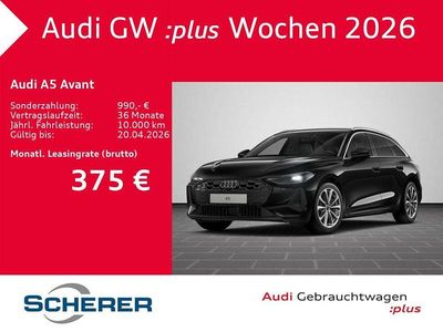 Gebraucht Audi A5 Basis 204 PS (150 kW) 2025 Mythosschwarz metallic (metallic) Kombi