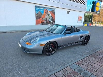 Second-hand Porsche Boxster 220 CP (161 kW) 2001 Gri Cabrio