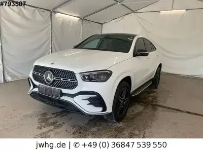 Gebraucht Mercedes GLE400 AMG line 394 PS (289 kW) 2023 Polarweiss (metallic) Coupé