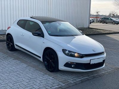 gebraucht VW Scirocco 2.0 TDI MATCH Xenon Perlmutt Weiß Pano